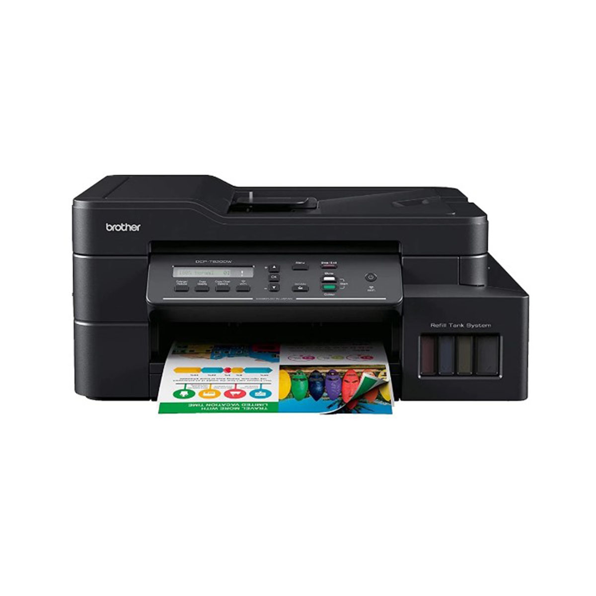 Brother DCPT820DW Multifunction Color Wireless InkJet Printer Daraz