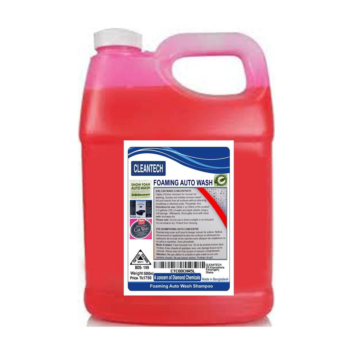 Cleantech Foaming Auto Wash Shampoo 5L