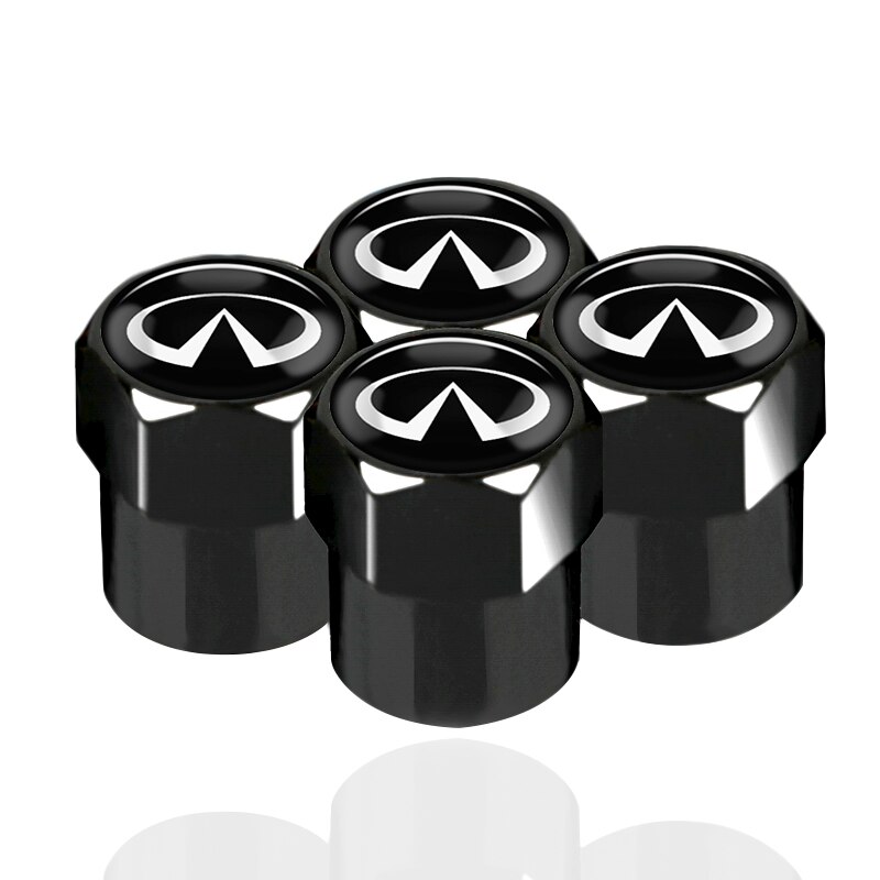 【Mary DAI Store】For Infiniti FX35 Q50 Q30 ESQ QX50 QX60 QX70 JX35 G35 G37 Car Tyre Cap Wheel Tire Valve Caps Tire Badge Decoration. 