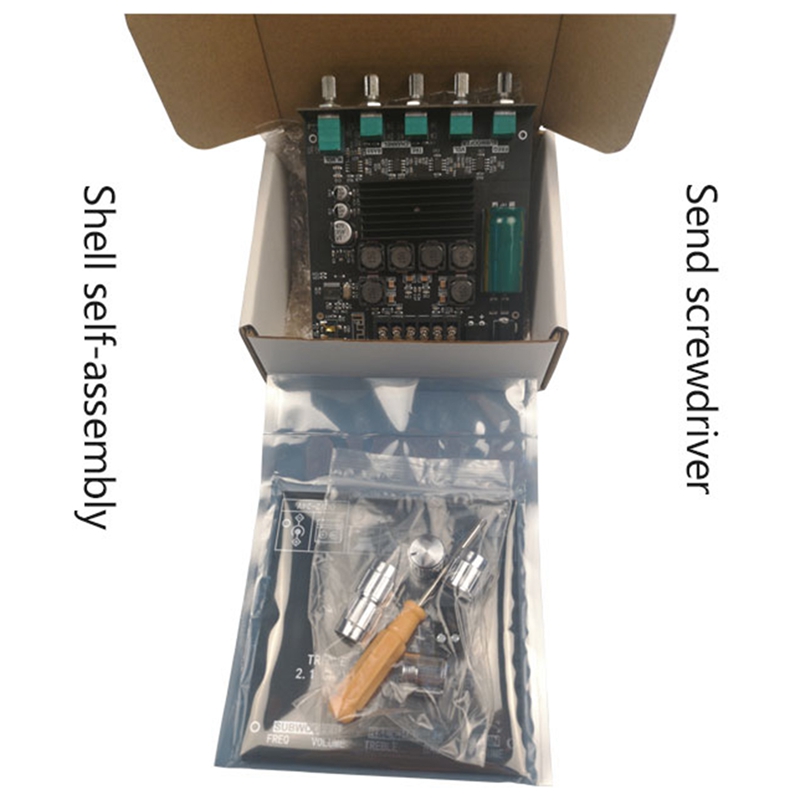 ZK-TB21 TPA3116D2 Bluetooth 5.0 Subwoofer Amplifier Board. 
