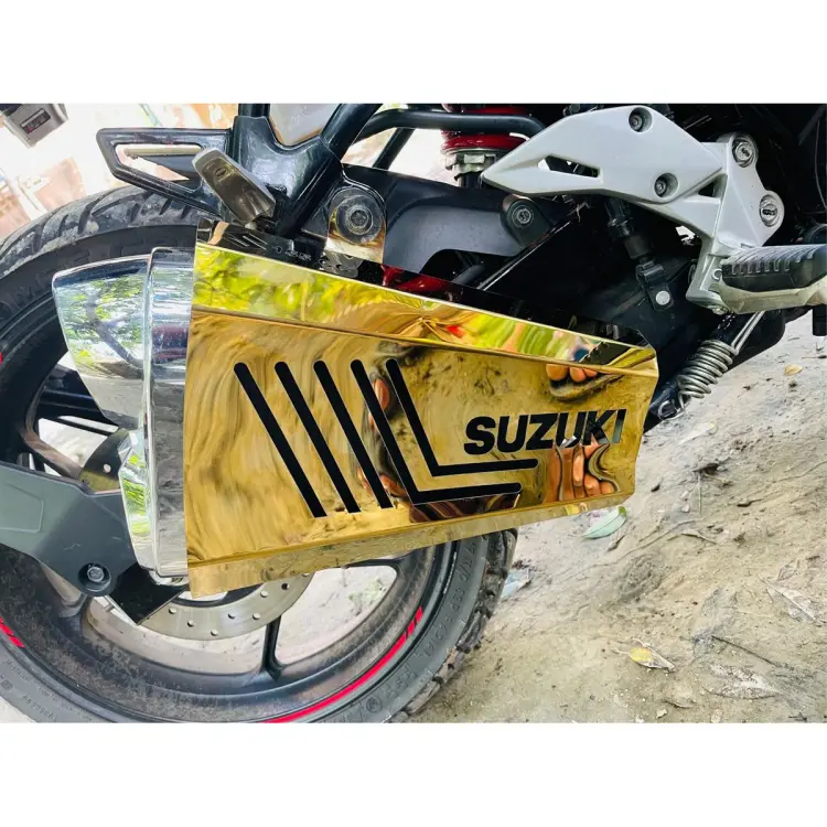 Suzuki gixxer silencer guard new arrivals