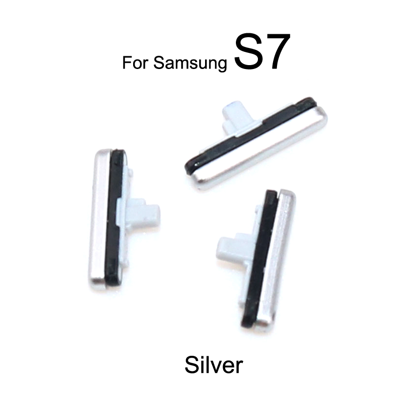 Power Volume and Bixby Button Out Side Key Side Button For Samsung Galaxy S7 External Volume Button + Power ON OFF. 