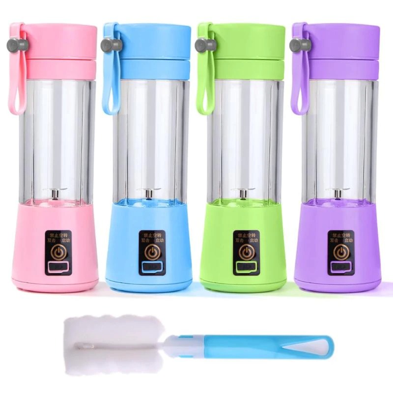 Mini USB Rechargeable Portable Electric Fruit Juicer-USB Smart Juicer: Portable Blend Cup for Fresh Juice. 