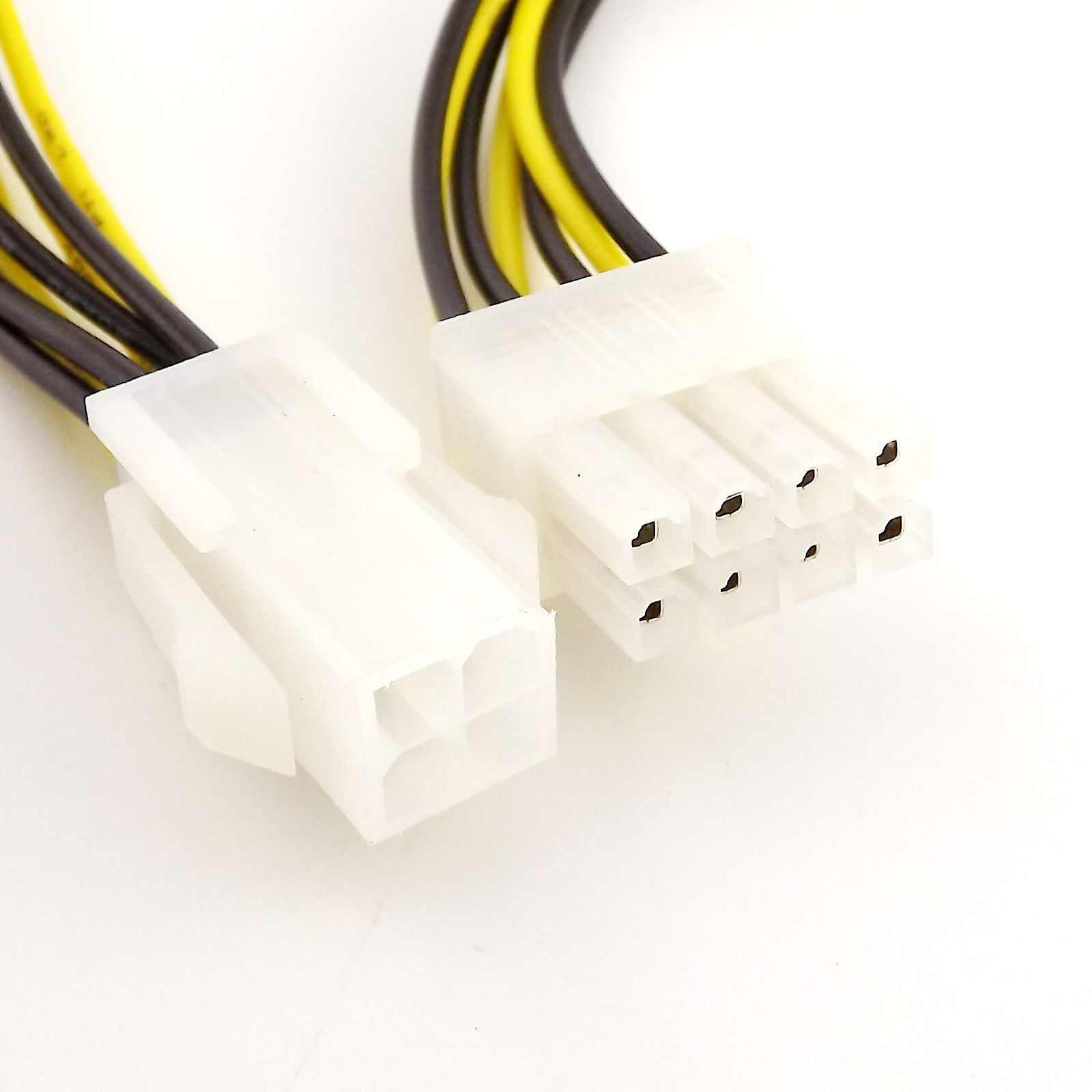 CPU Power Extension Cable 4-Pin to 8-Pin ATX Motherboard. 