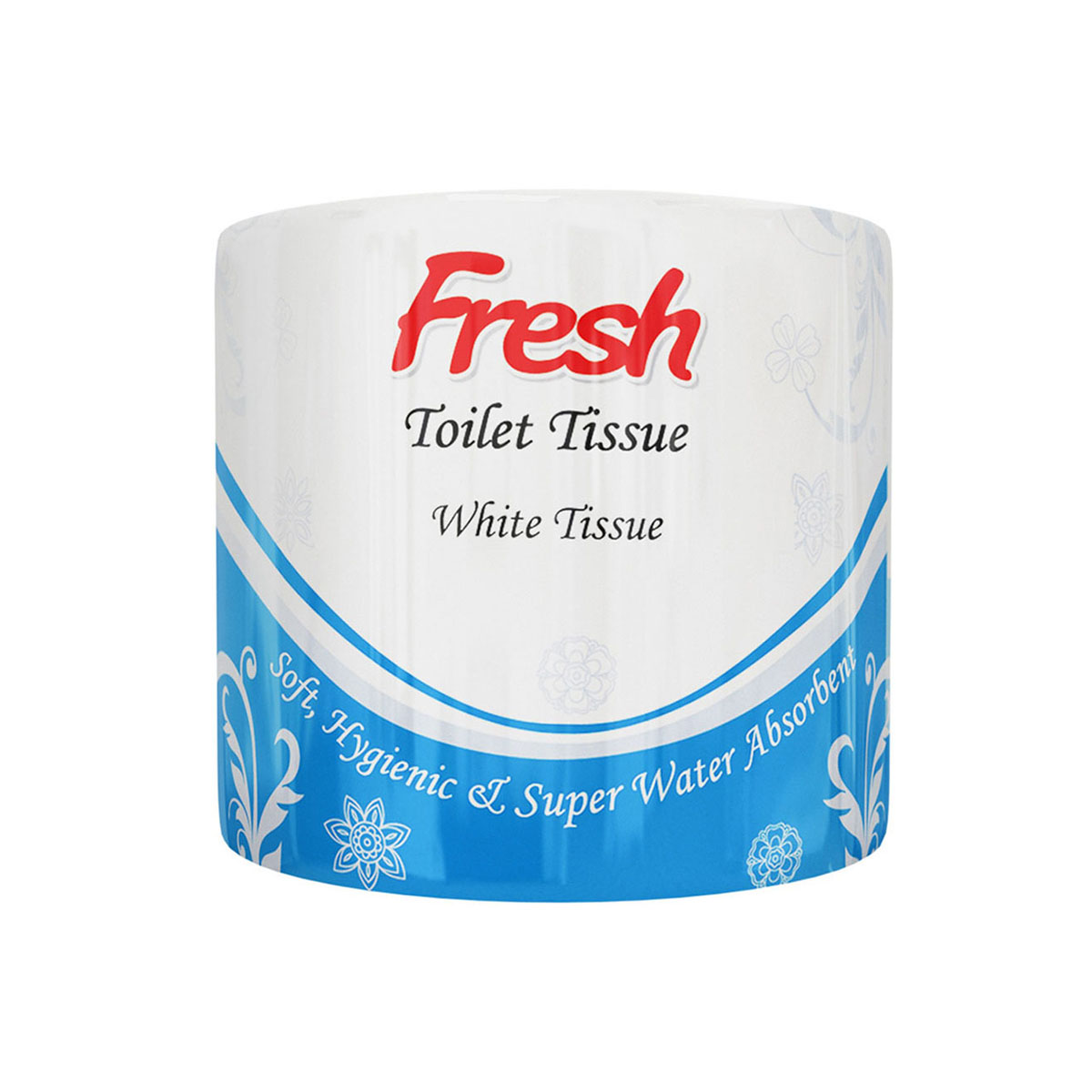 Fresh Toilet Tissue Paper White 12 Pack