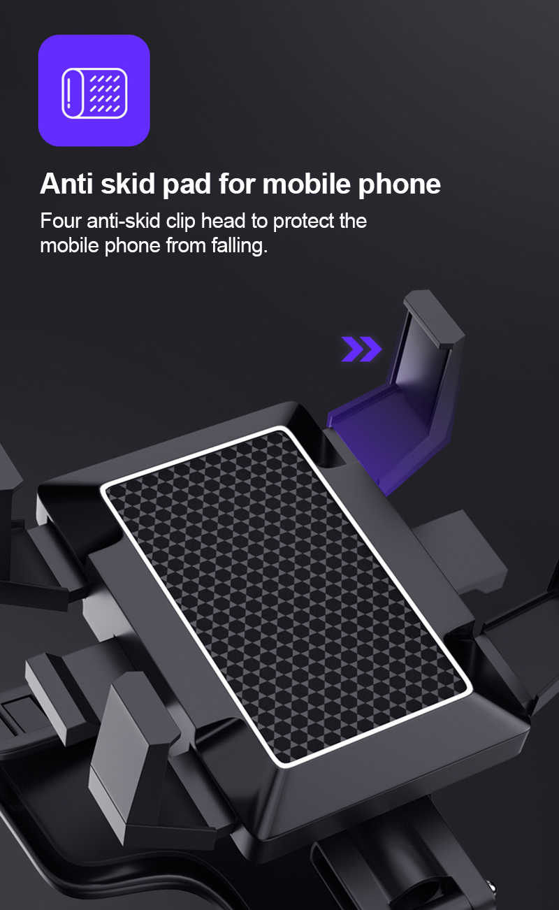 Upgrade Car Multifunctional Phone Bracket 360°Stand Bracket Clip Upgrade Spida Mount - Universal Phone Clip 1200° Degree Rotation For 3-7 Inch phones Good effect and easy to use. 