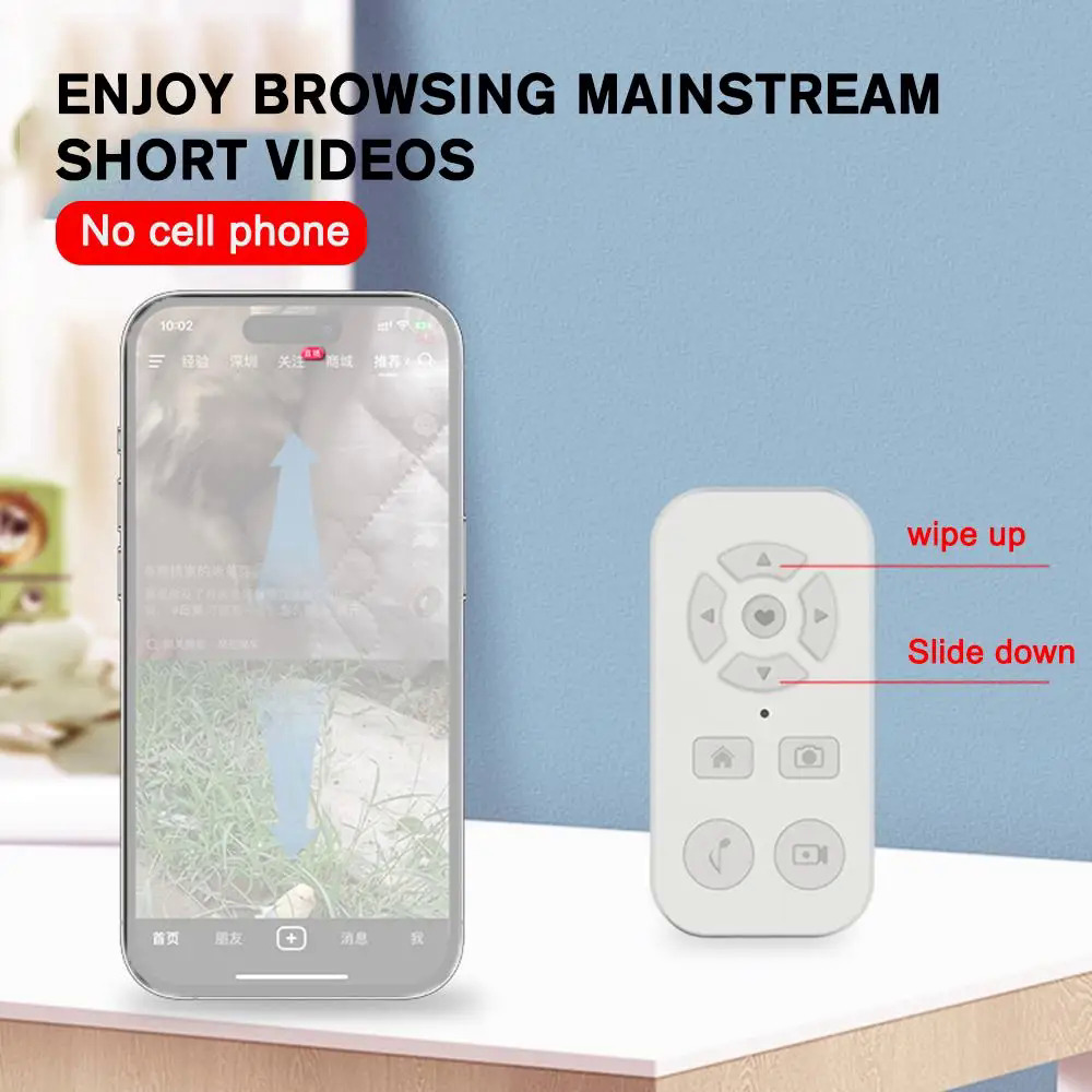 Bluetooth Smart Remote For Xiaomi IPhone Samsung Mobile Phone Universal Remote Control Selfie Stick Bluetooth Camera Controller. 
