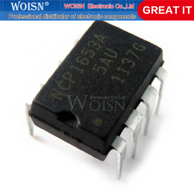 5pcs NCP1653A NCP1653 DIP-8