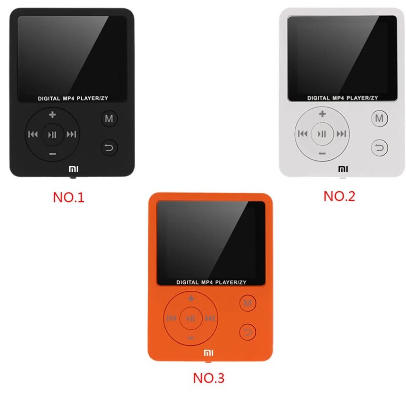 XIAOMI Mini MP3/MP4 Player Bluetooth Digital Display Screen Walkman With Memory TF Cards Build-in Speaker MIJIA Music Player. 