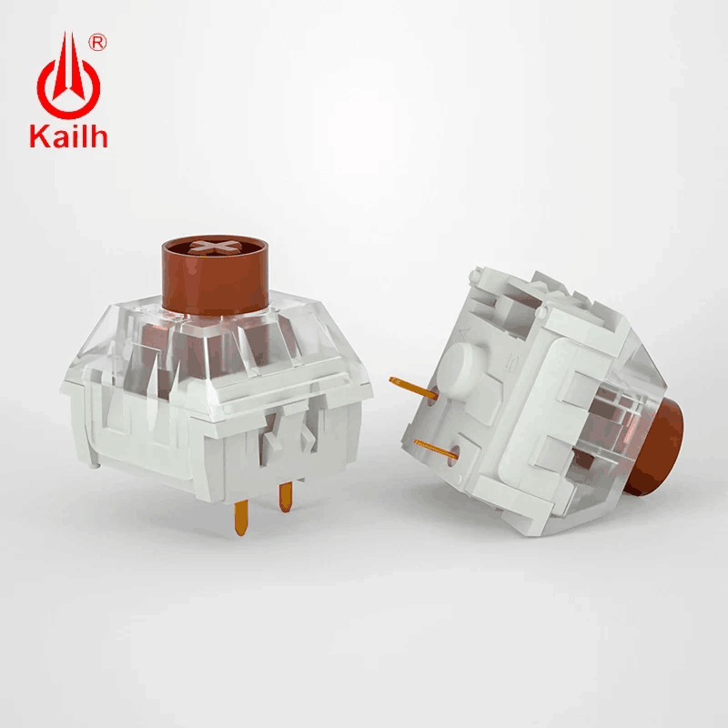 Kailh BOX Silent Switch Pink Brown Linear Tactile Switches For Mechanical Keyboard RGB SMD MX 3 Pins Mute Sound Gaming Switch. 