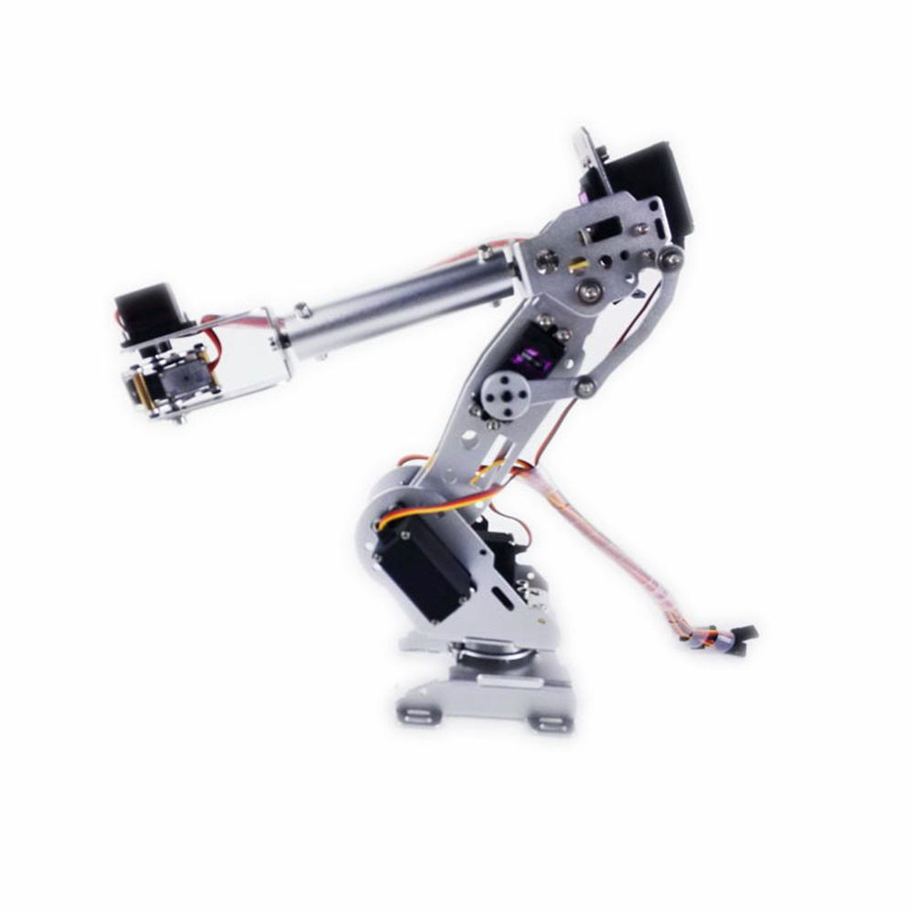 KOGEEK 7 DOF Metal Claw Robotic Arm with Servo DIY Kit Mechanical Arm Robot Arm Robotic Clamp Claw Kit with 8pcs Servos Mechanical Arm and Gripper Robotic Arm Kit. 