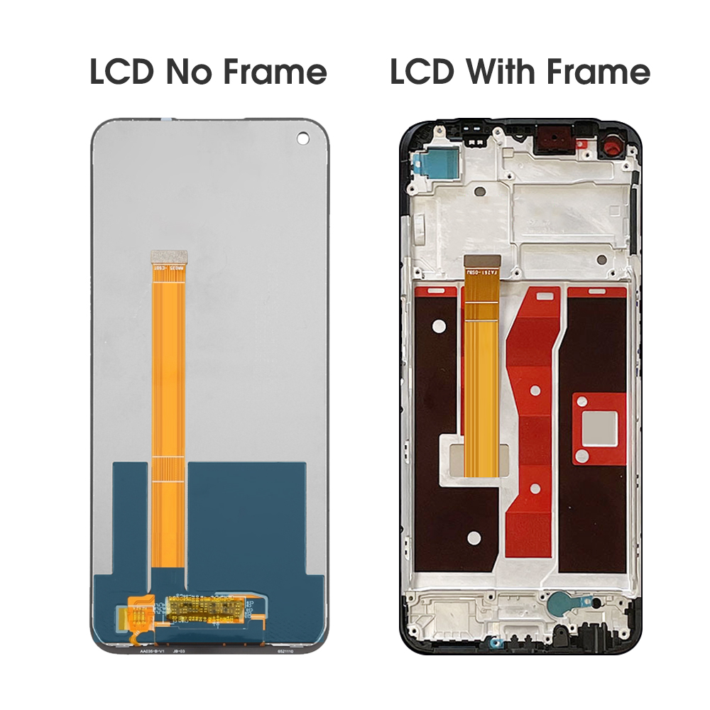 LCD With Frame For OPPO A54 4G CPH2239 Display Touch Screen Digitizer Assembly Replacement Parts. 