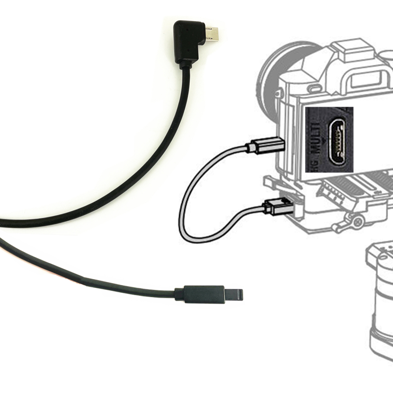 MCC-Multi Ronin-S Multi-Camera Control Cable for DJI Ronin S Stabilizer Sony A9 A7 A7R A7S II III IV A6600 A6500 A6300