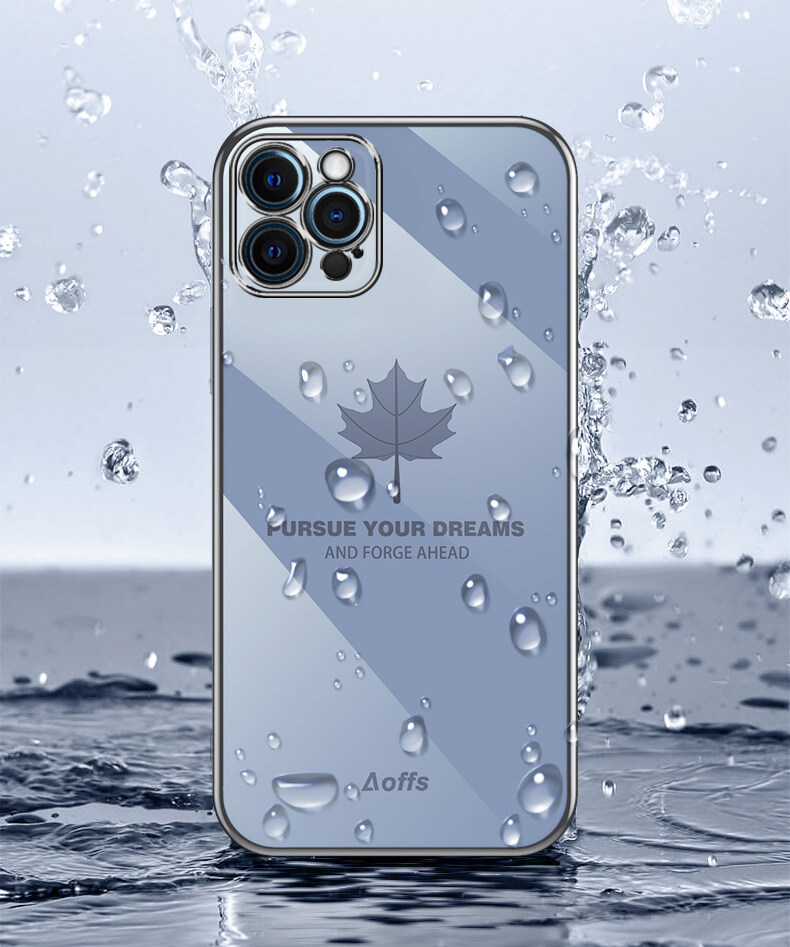 【3C VictoryEagle】Maitus for Samsung Galaxy Note 8 Luxury cover bling plating cute Leaf girl cases full camera lens protector table bumper soft silicone phone case. 