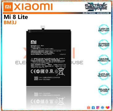 Battery for Xiaomi Mi 8 Lite Model BM3J 3350mAh Capacity. 