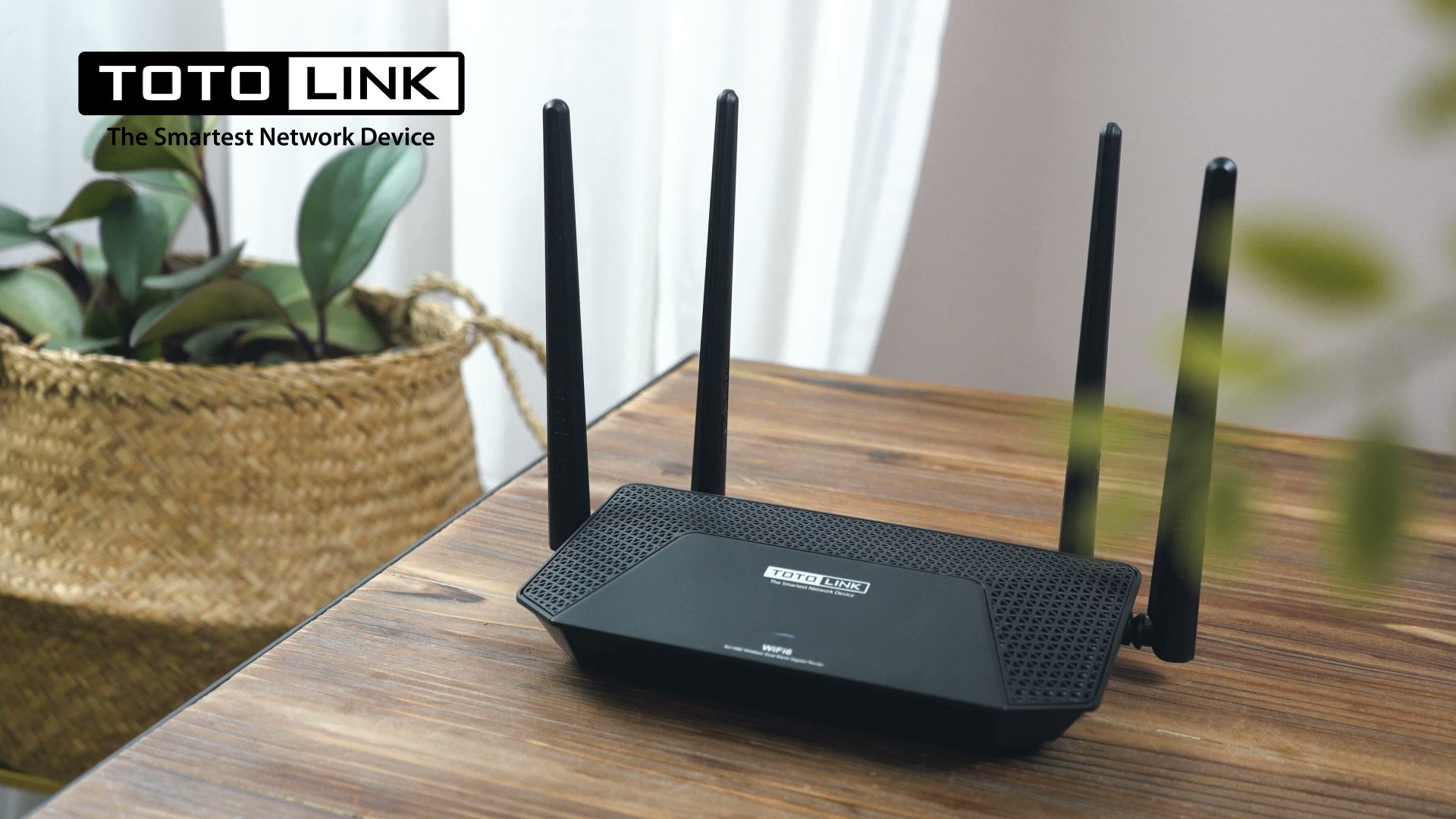 Totolink  X2000R AX1500 Wireless Dual Band Gigabit Ethernet Router (2.4 GHz / 5 GHz) Black (1 Y Official Warranty). 