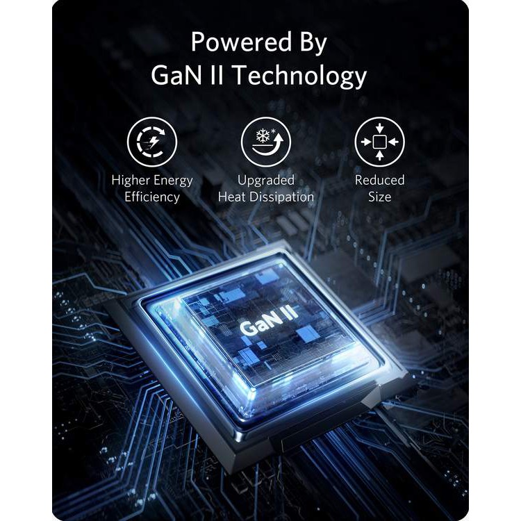 Anker Nano II 30W USB-C GaN II PPS Fast Compact Foldable Charger for iPhone 8 and later, Samsung Note10 and later, S9 and later, Google Pixel 3 and later, Sony XZ3, Sony Xperia 1, Nintendo Switch, Apple Watch, AirPods, and Anker magnetic wireless charger. 