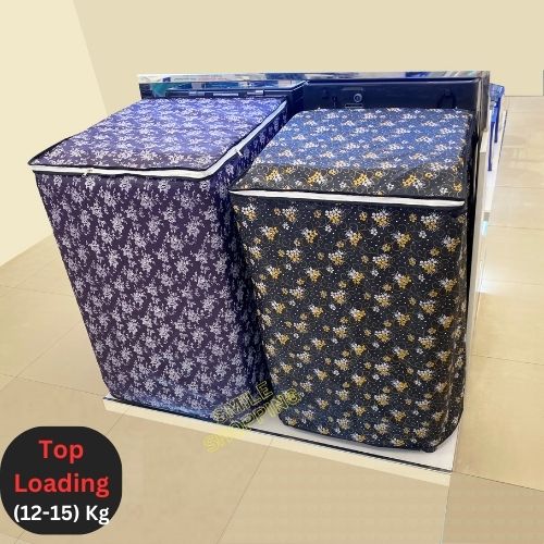 Customizable Dustproof Washing Machine Cover (12-16 Kg) Dustproof  Cover For Top Loading Washing Machine