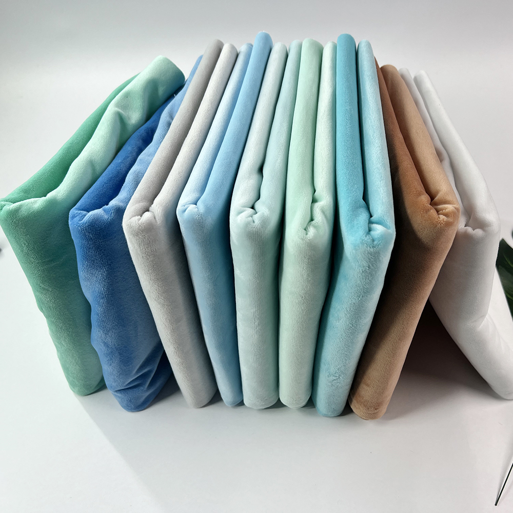 2024 New Produced Super Soft Shorty Velboa Minky Fabric 1mm Cuddle Fabric 45x50cm Plush Handwork DIY Doll Soft Toy Fabric. 