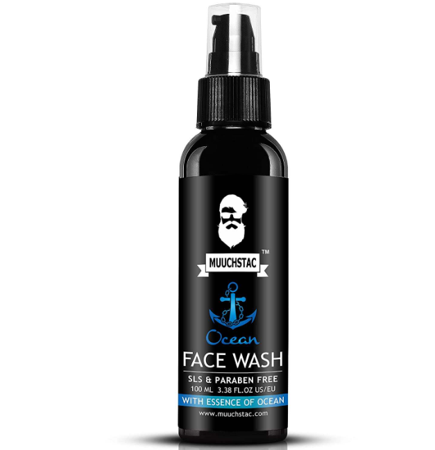 Muuchstac Ocean Face Wash for Men (Made in India)