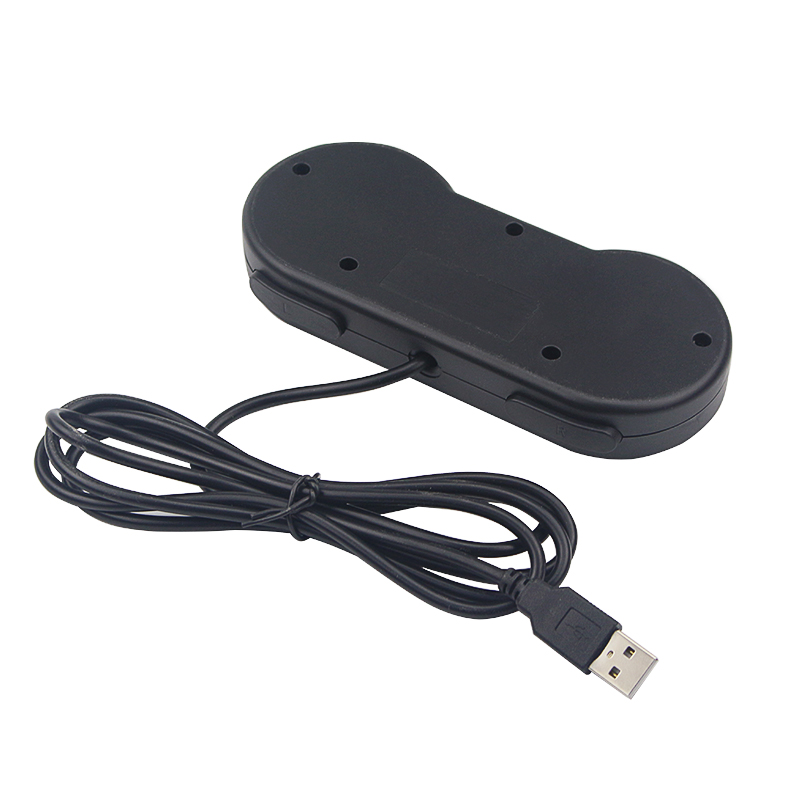 Pi 4 Bberry for Rasp game controller suitable for oPie game i RetrC NESP joystick wired control handle retro game controller 2-piece set USB game controller suitable for P. 