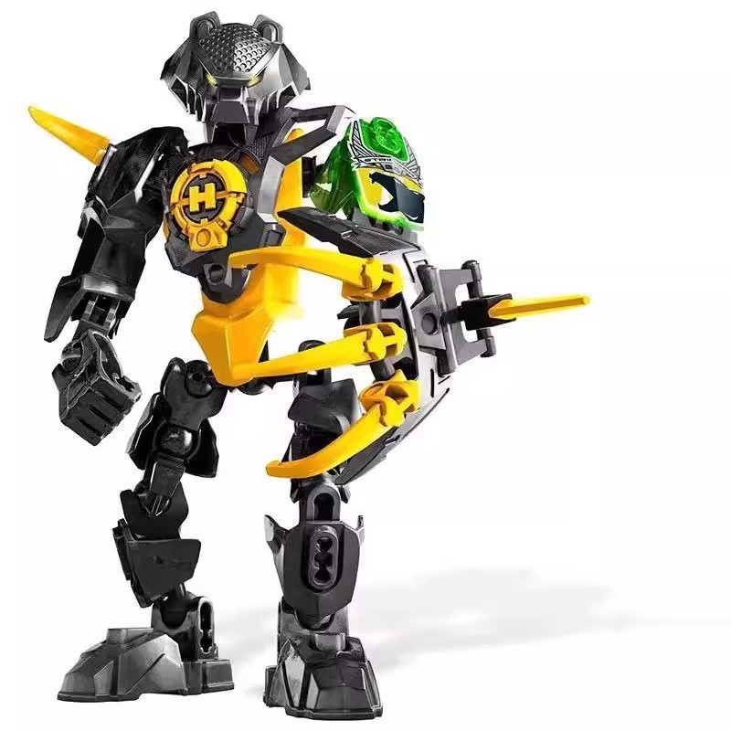 Degao hero3.0 building block toyDegao hero factory children's assembly fit 96B Huaguang 9601-9606. 