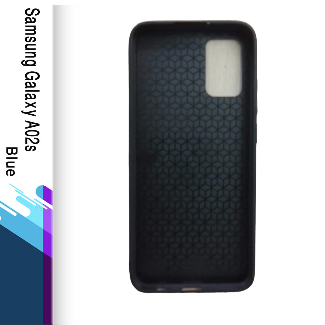 Yonpor DeerCase For Samsung Galaxy A02s - ABZ Slim Hybrid Soft Cover with Fabric Deer Design Canvas casing Stripe Waterproof Case. 