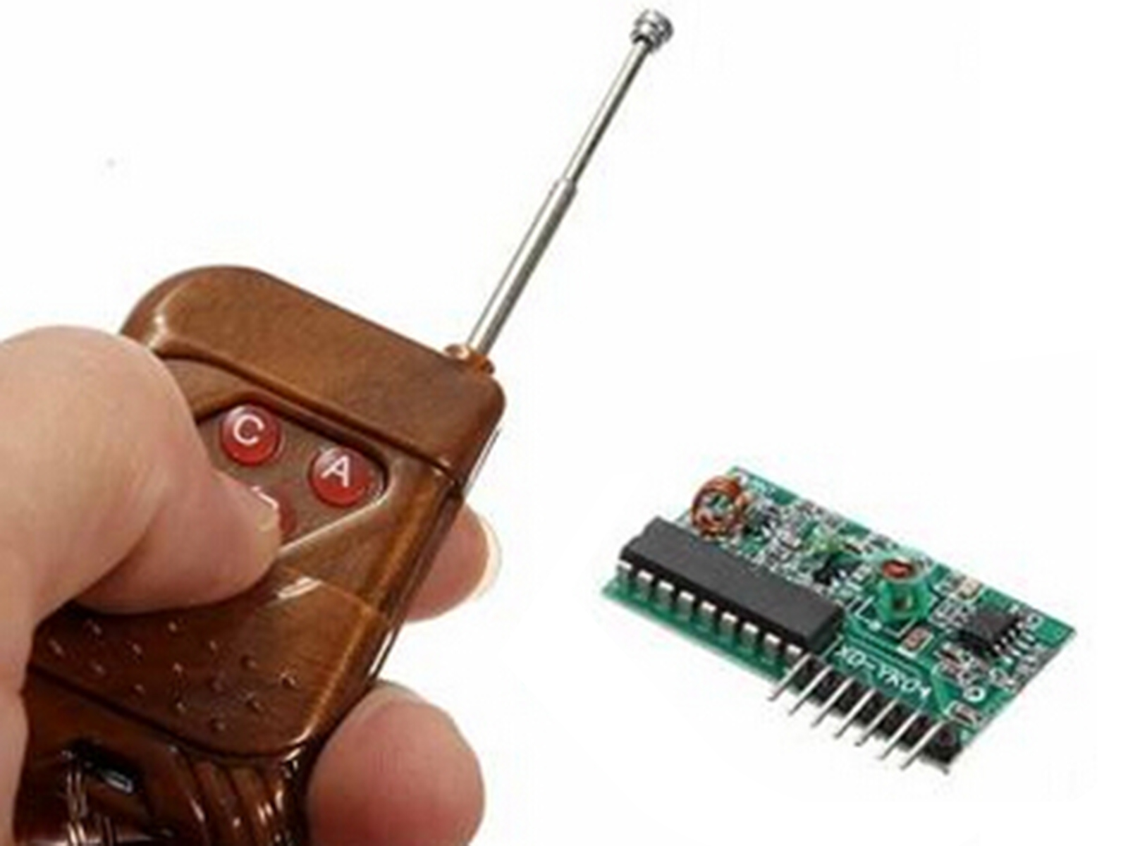 4 channel 315mhz RF Remote Control Transmitter and Receiver
