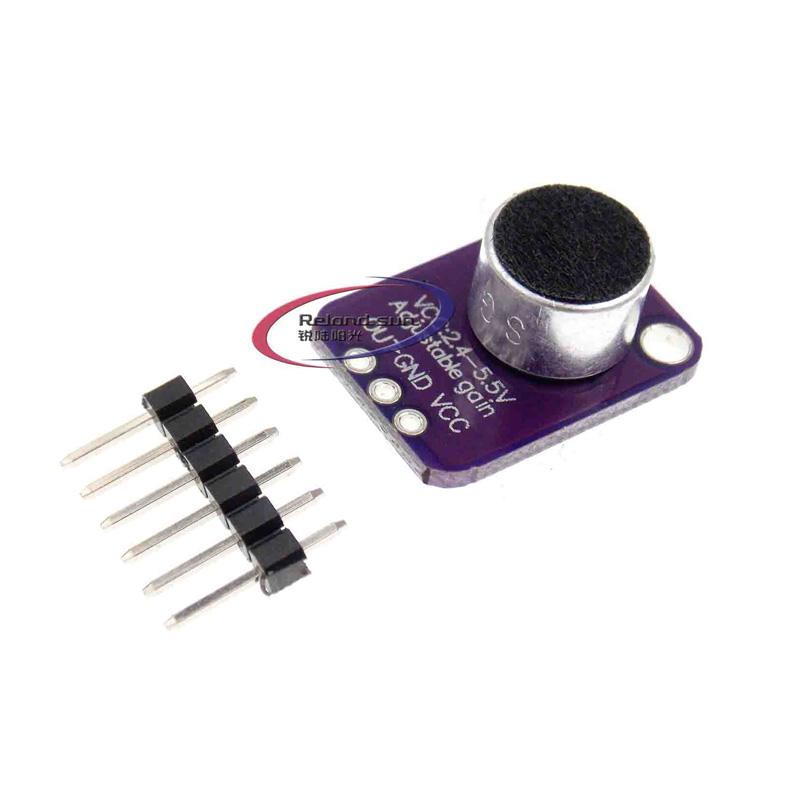 GY-MAX4466 electret microphone amplifier MAX4466 adjustable amplifier module DC 2.4-5V For Arduino