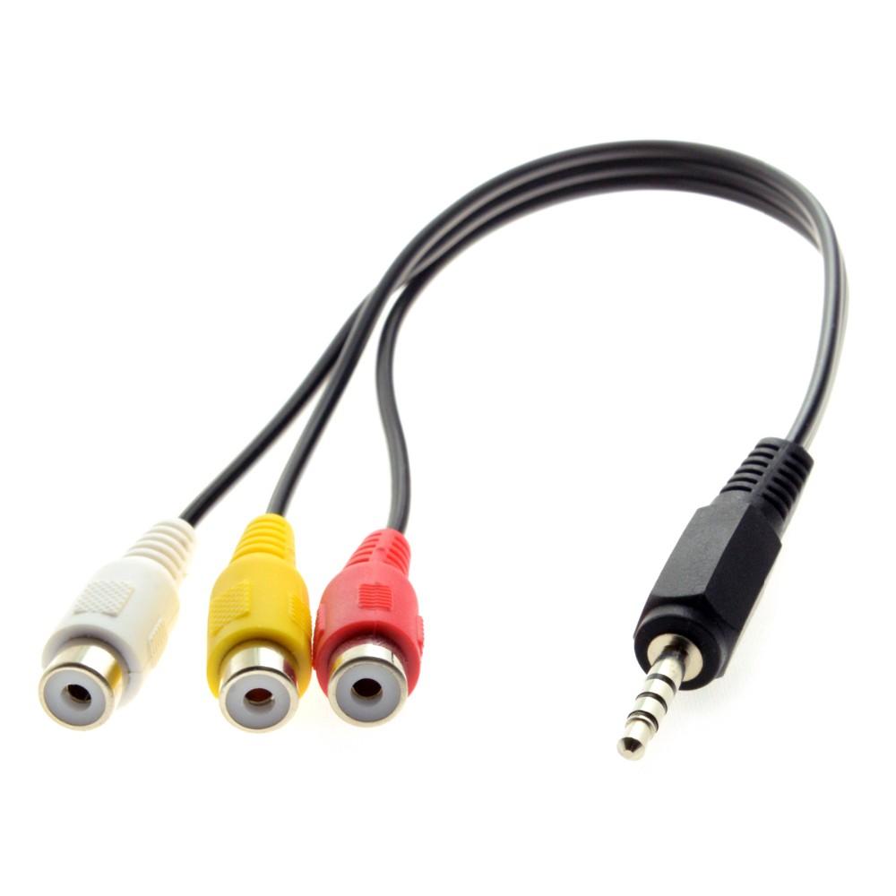 1: 3 AV Cable For Connecting Android TV Box To CRT TV. 