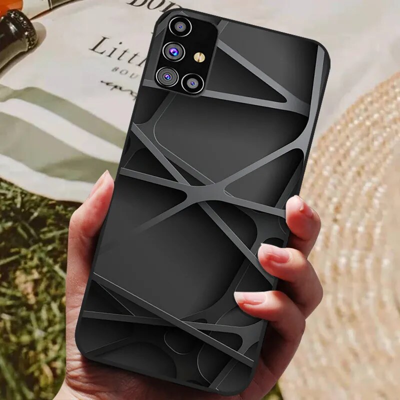 For Samsung M31s Case Silicon Back Cover Phone Case For Samsung Galaxy M31s Cases for Galaxy M31 S M31s M 31S Soft bumper Funda. 