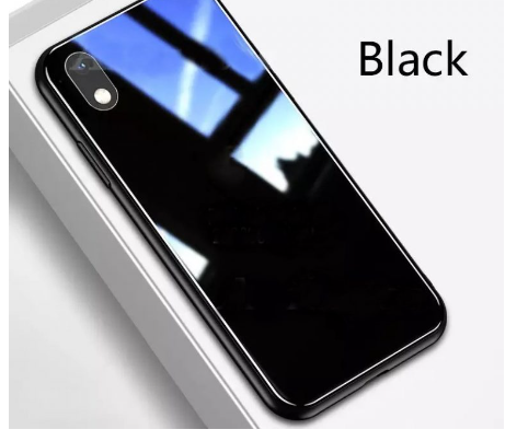 Samsung Galaxy M01 Case “HONG KONG Design” Luxury Fashion Tempered Glass Protector Casing for Samsung Galaxy M01 Glass Back Cover