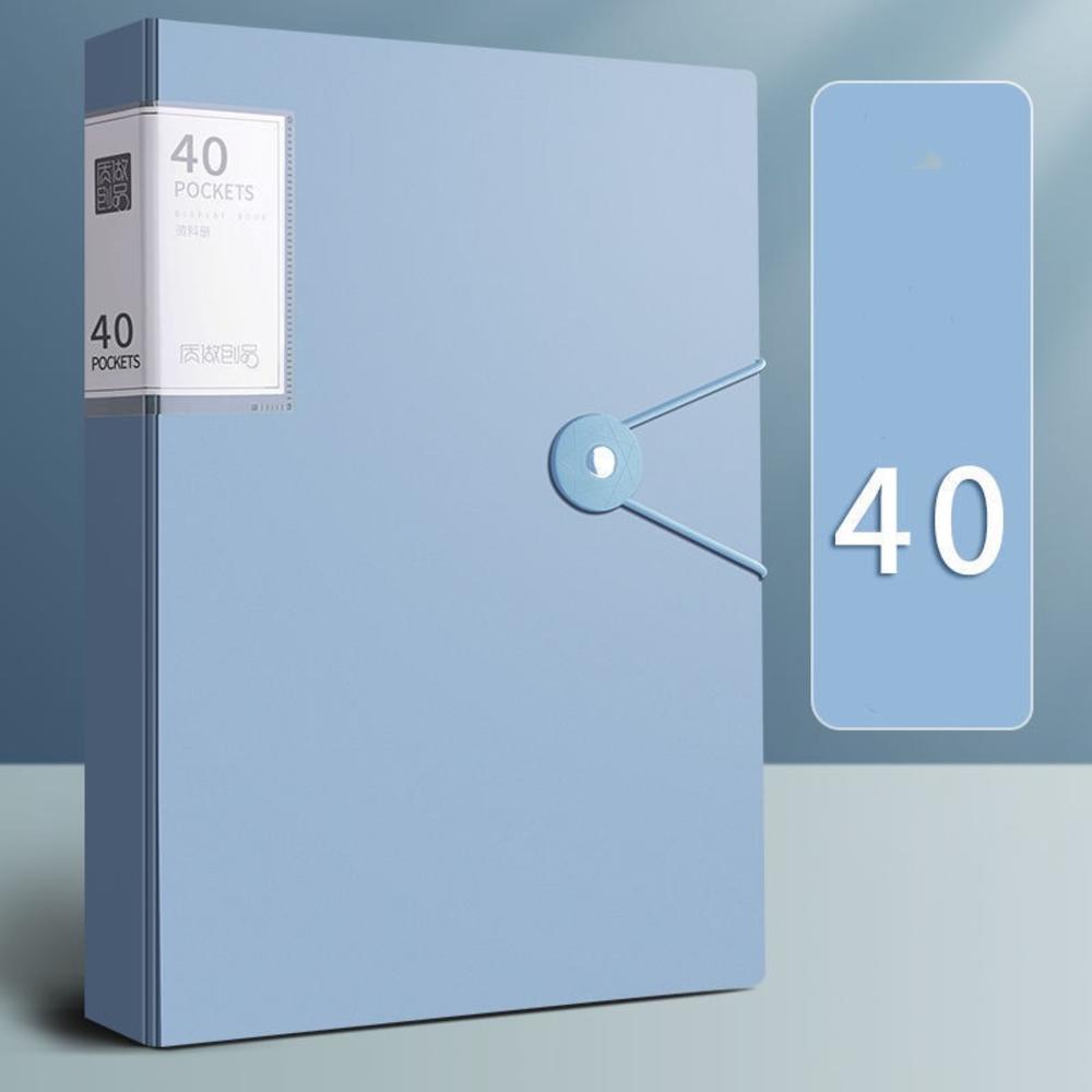 40 Pages Data Book A4 File Bag 40 Pages Data Book Large Folder File Bag ...
