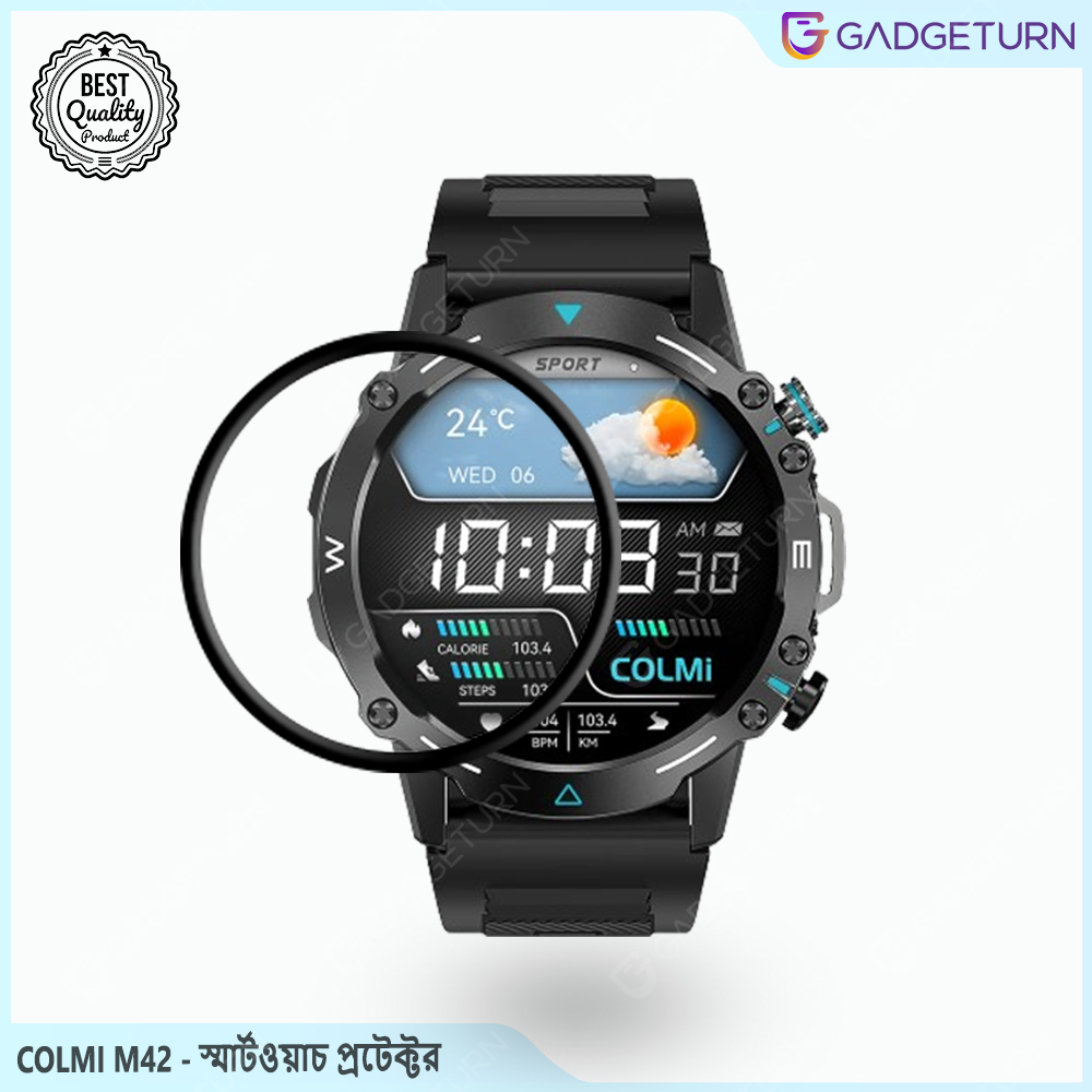 Colmi m42 Screen Protector - Full Coverage, Anti-Scratch, Anti-Fingerprint, Automatic Scratch Repair, Easy Install