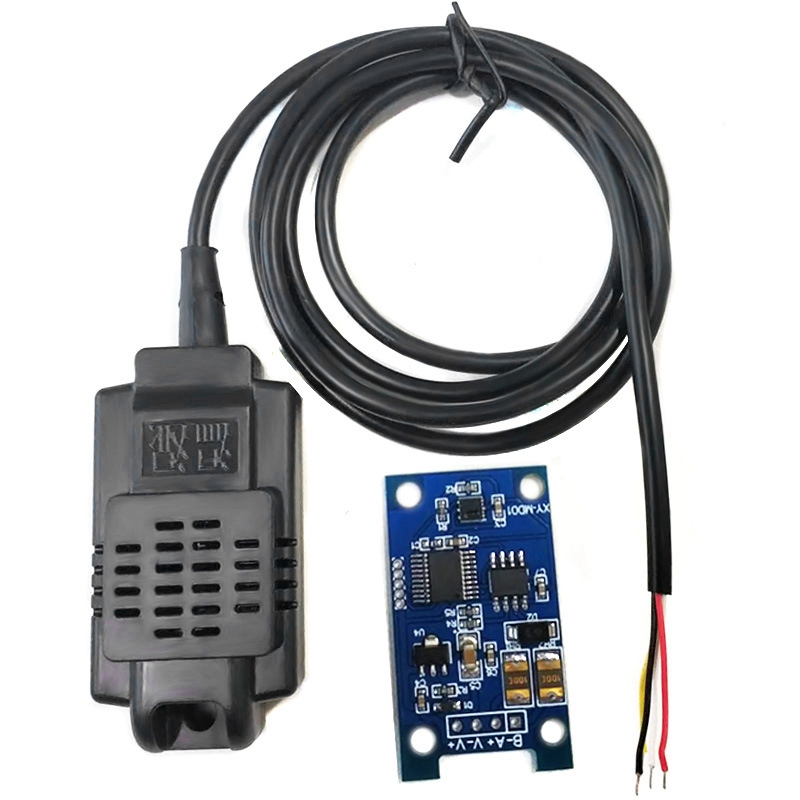 RS485 SHT20 Temperature Humidity Sensor High Precision Temperature Humidity Monitor Transmitter for Modbus. 