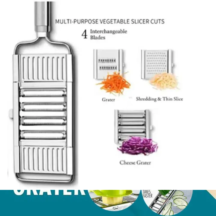 Multi-purpose Slicer Cuts Stainless Steel Grater Peeler Set Cheese Grater Cabbage Shredder Kitchen Tool For Kitchen Global E-Shop