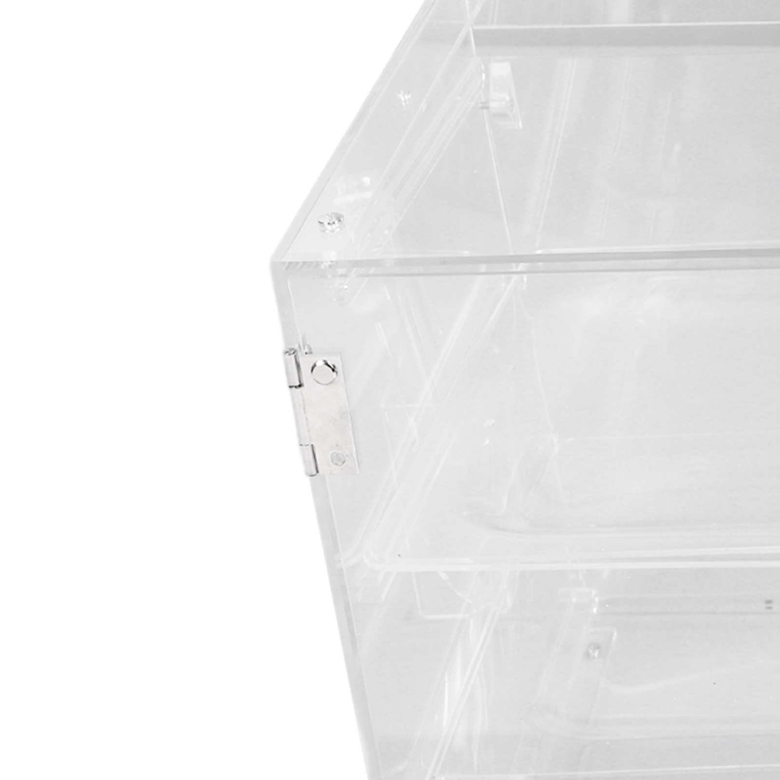Bakery Display Case Cake Bread Showcase Acrylic for Shop. 