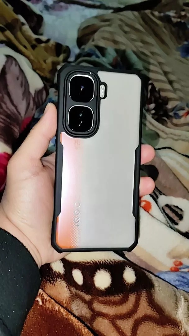 Amazon Best Back Case Cover for iQOO Neo 10/Neo 10 Pro | Compatible for IQooNeo10 Back Case Cover | Clear Case with Camera Protection | (TPU + PC | Matte Black) IQOO NEO 10 Back Case XUNDD. 