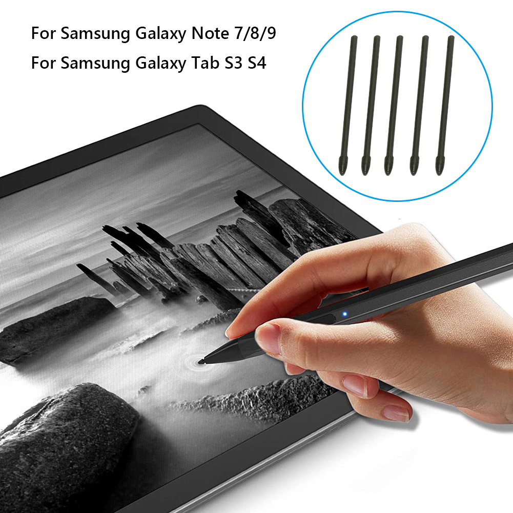 5PCS/SET Removal Tweezers Tool Touch Stylus S Pen Nib Tips for Samsung Galaxy Note 7 Note 8 Note 9 for Samsung Tab S3 S4. 