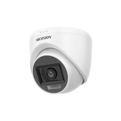 Hikvision DS-2CE76D0T-EXLPF 2MP 2.8mm Dome Dual Light Smart Hybrid Color CC Camera. 