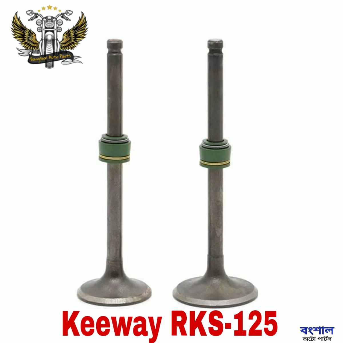Motorcycle Engine Valve For Keeway RKS-125 Motorcycle