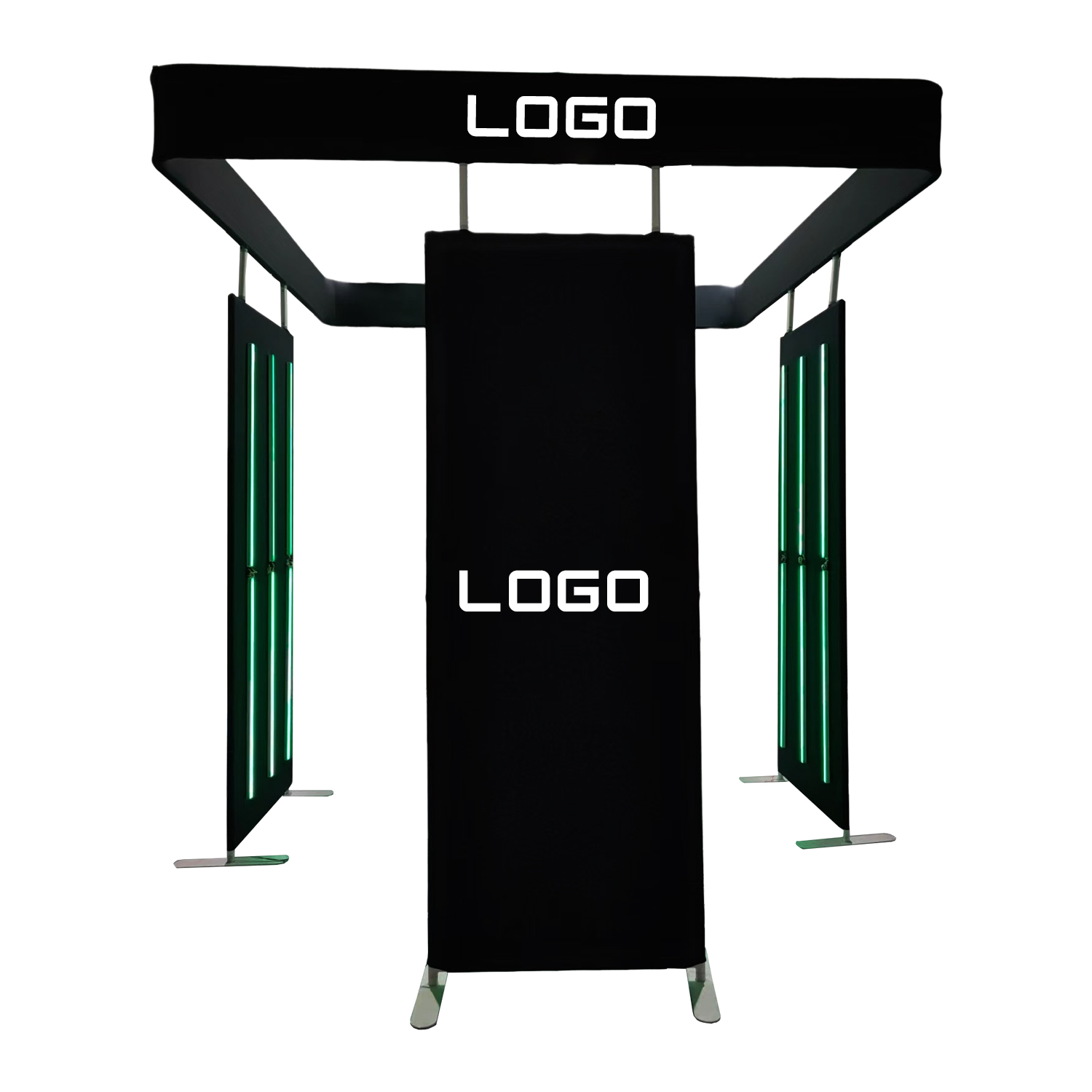 10ft Portable 360 Photo Booth Enclosures Led RGB Lights Backdrop Photobooth 360 Vogue Enclosure for Weddings Parties Events. 
