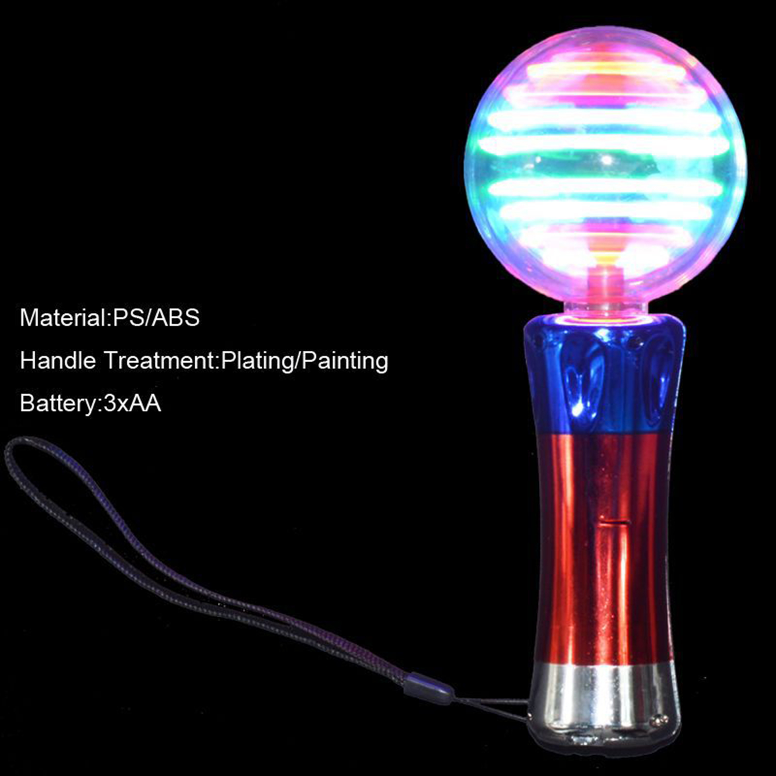 GC Multicolor Lightstick Concert Glow Sticks Reusable Flashing Light Stick For Festivals Birthdays Party Concert Supplies. 