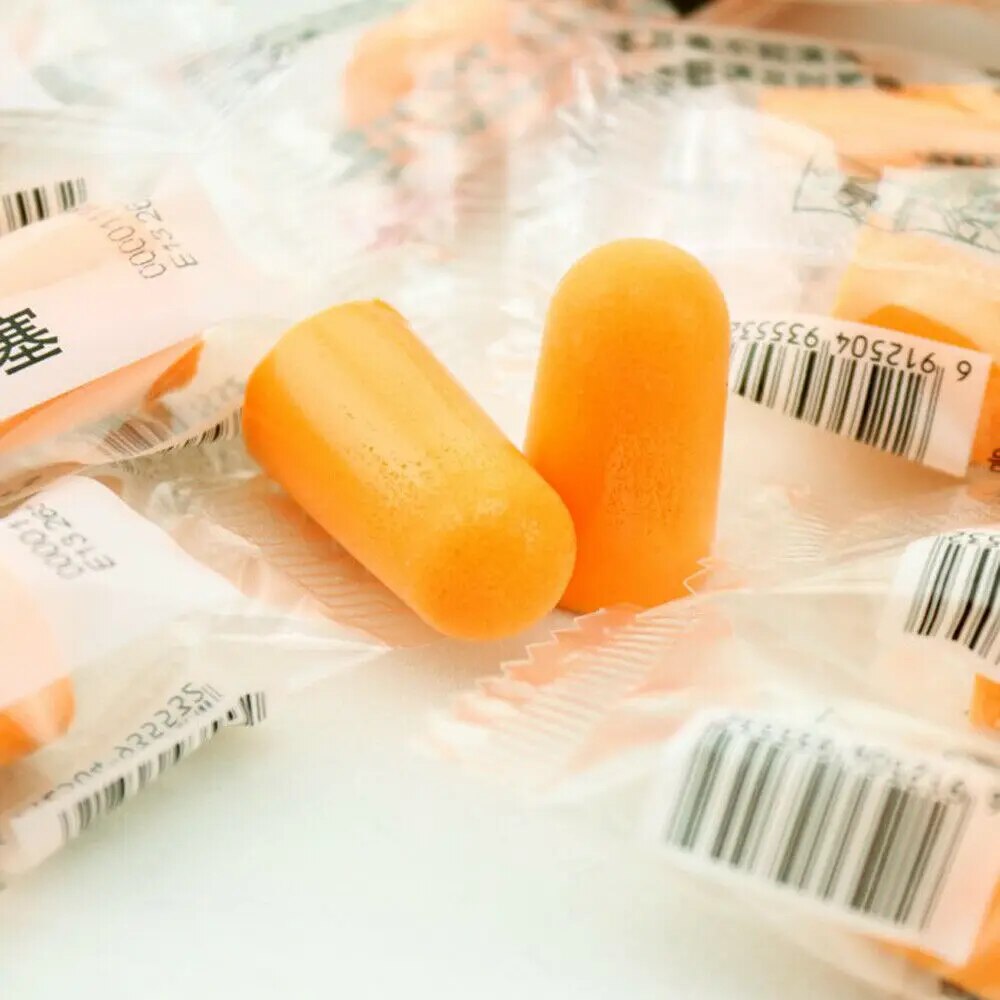 10 pairs/ 20 pcs 3M 1100 Foam Ear Plug Uncorded Earplugs 29 dB Noise Reduction Rating. 