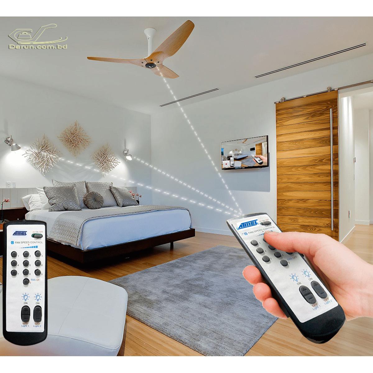 Digital Remote Control Electric Switch Light & Fan Speed Regulator, ডিজিটাল রিমোট কন্ট্রোল ইলেক্ট্রিক সুইচ লাইট এবং ফ্যান স্পিড রেগুলেটর. 