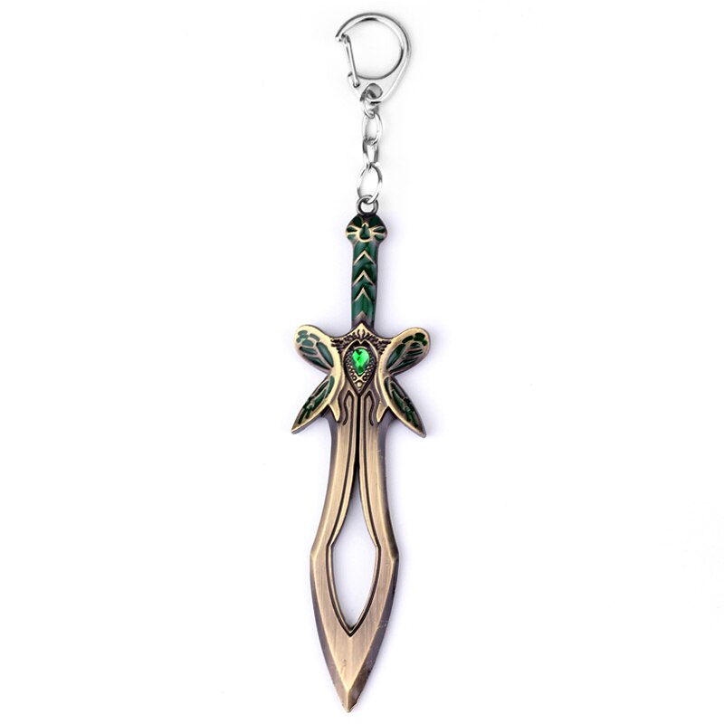 Game Series Dota 2 Keychain Butcher Pudge Key Chain Immortal Dragon Talon Hook Alloy Dota2 Keyring. 