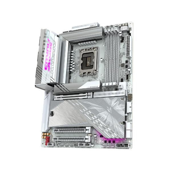 Gigabyte Z890 A ELITE X ICE Intel Core Ultra LGA1851 Gaming Motherboard. 