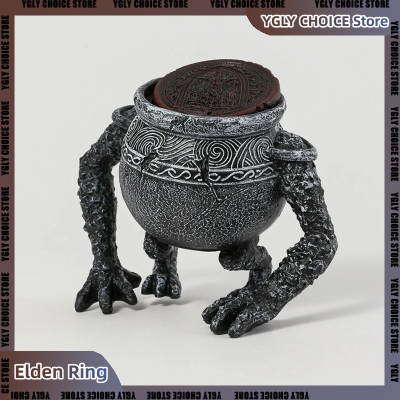 Game Elden Ring Alexander Action Figure Alexander Warrior Pot Collectible Model Toy Home Vase Ornaments Shadow of the Erdtree