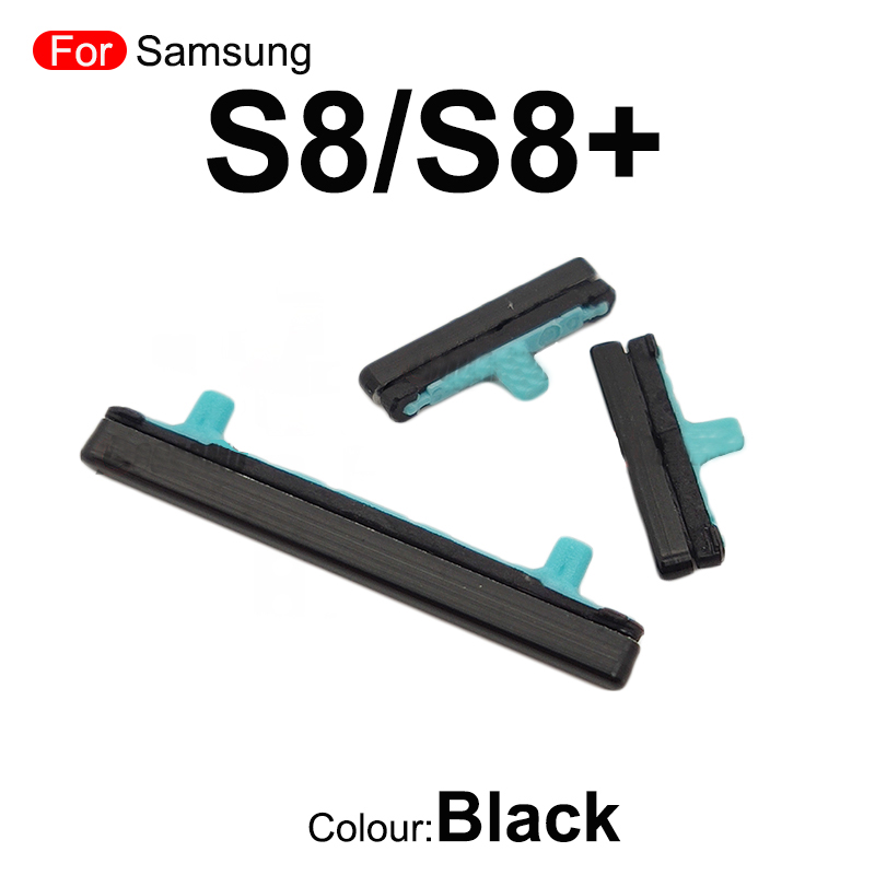 Power Volume and Bixby Button Out Side Key Side Button For Samsung Galaxy S8/S8+ External Volume Button + Power ON OFF
