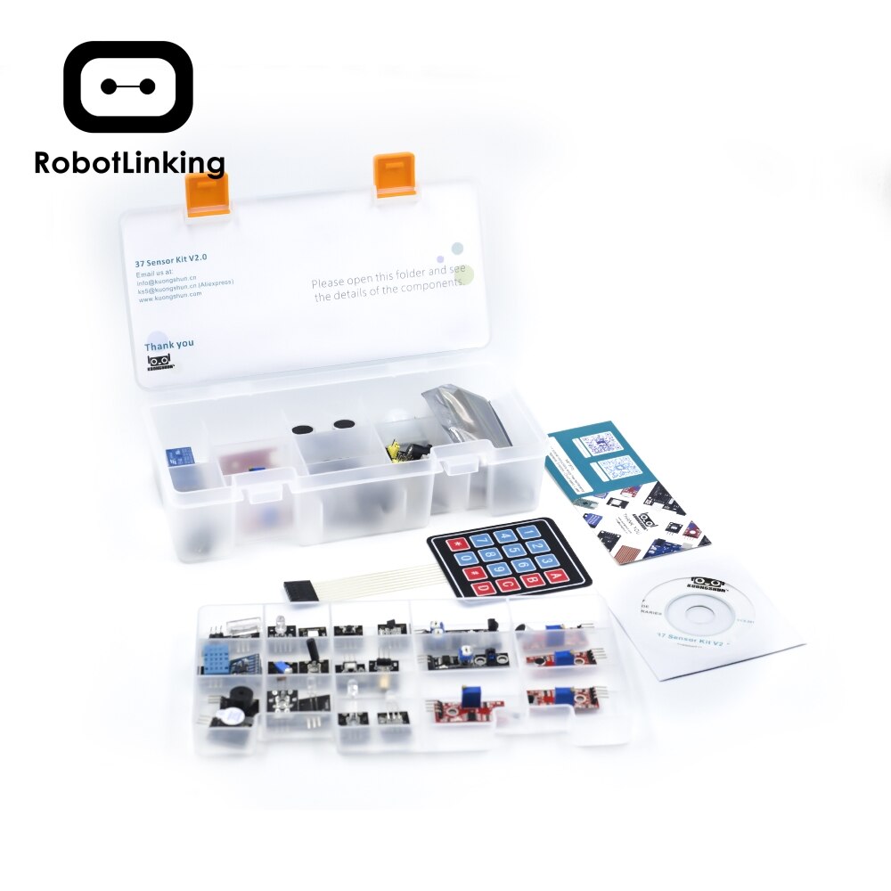 【Mary DAI Store】37 IN 1 Sensor Kits /37 SENSOR KIT For Arduino v2.0. 